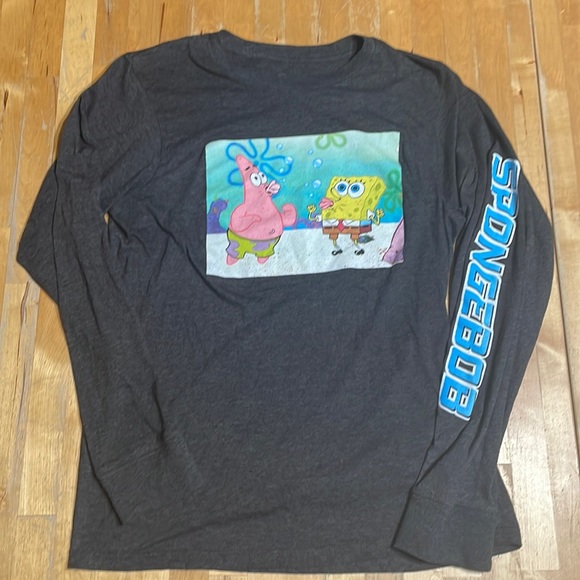 SpongeBob long sleeve tshirt - Picture 1 of 6